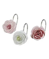 Avanti Spring Garden Peony Resin Bath Accessories