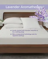 All-In-One Aroma-Therapy Lavender Fitted Mattress Pad