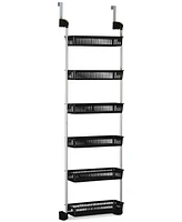 Household Essentials Over-the-Door 6-Shelf Storage Rack