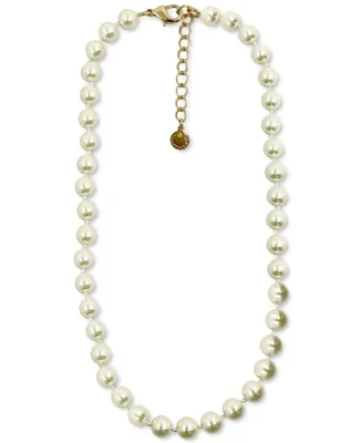 Charter Club Gold-Tone Imitation Pearl Collar Necklace, Created for Macy's