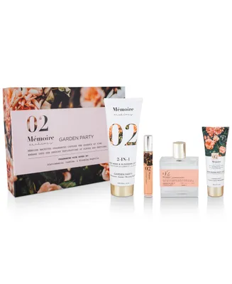 Memoire Archives Women's Garden Party 4 Piece Gift Set