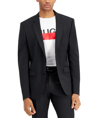 Hugo by Boss Men's Modern Fit Wool Suit Separate Jacket