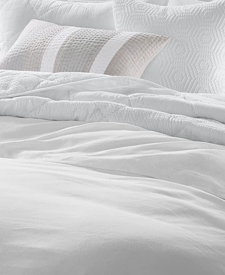 Closeout! Hotel Collection Linen/Modal Blend Comforter, Full/Queen, Exclusively at Macy's
