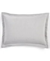 Closeout! Hotel Collection Linen/Modal Blend Sham, Standard, Created for Macy's