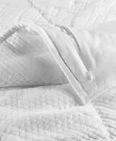 Hotel Collection Dobby Diamond Quilted Sham, Standard, Exclusively at Macy's