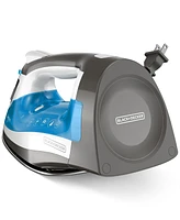 Black & Decker One Step Steam Cord Reel Iron