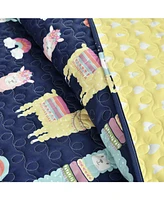 Lush Decor Kids Southwest Llama Cactus -Pc. Quilt Set