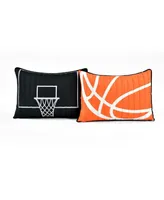 Lush Decor Basketball Game Piece Quilt Set for Kids