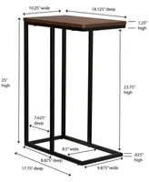 Household Essentials Modern Side Table