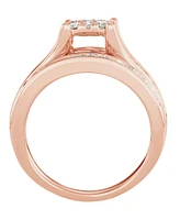 Diamond Bridal Channel Set (1 ct. t.w.) 14k White, Yellow or Rose Gold