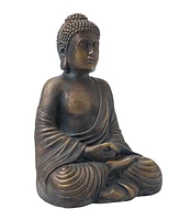 Glitzhome Meditating Buddha Statue