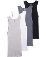 Jockey Men's Cotton A-shirt Tank Top, Pack of 4