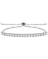 Giani Bernini Cubic Zirconia Bolo Bracelet, Created for Macy's