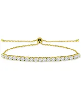 Giani Bernini Cubic Zirconia Bolo Bracelet, Created for Macy's