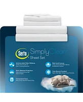 Serta Simply Clean Sheet Set