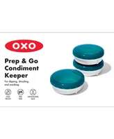 Oxo Prep & Go Condiment Keepers, Set of 3