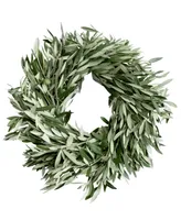 Magnolia Supply Co Fresh Olive Wreath, 20"