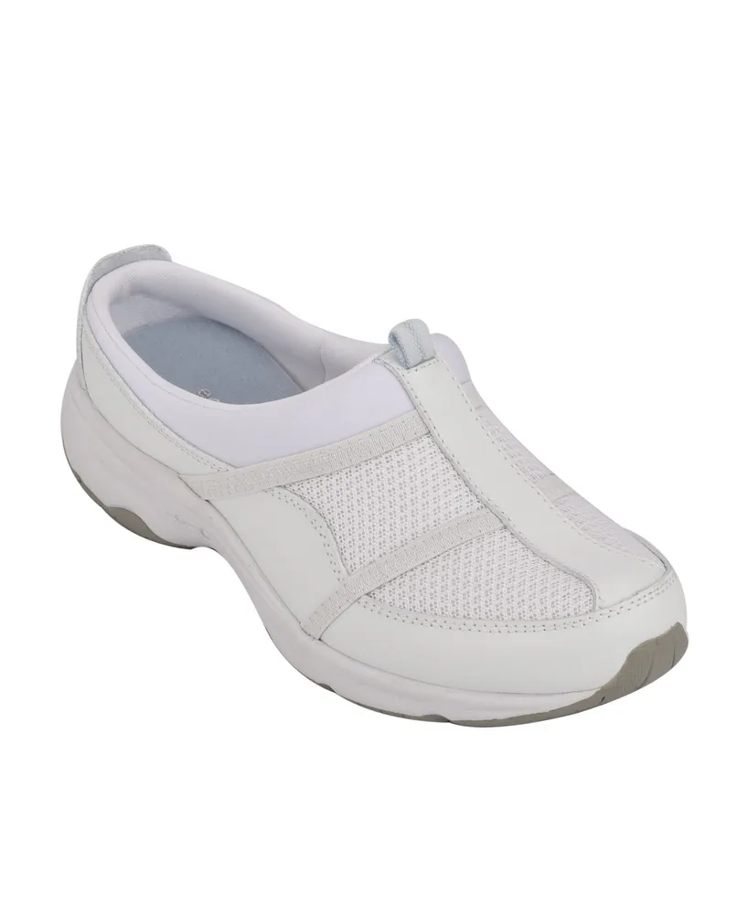 Easy Spirit Women's Argyle Slip-on Casual Walking Clogs