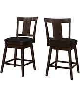 Counter Height Stool with Swivel, Set of 2