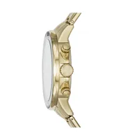 Fossil Men's Bannon Multifunction Gold-Tone Stainless Steel Bracelet Watch 45mm