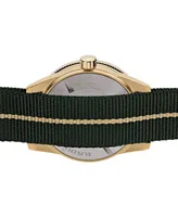 Rado Men's Swiss Automatic Captain Cook Green Nato Strap Watch 42mm