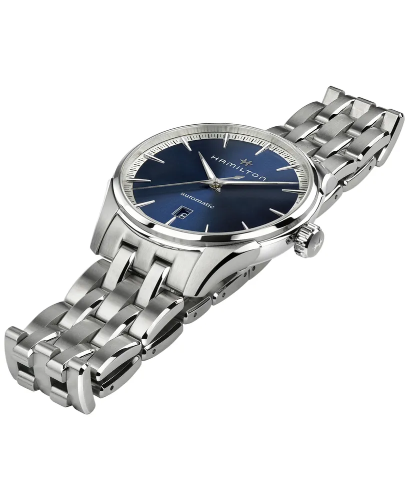 Hamilton Men's Swiss Automatic Jazzmaster Stainless Steel Bracelet Watch 40mm