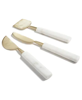 Navy and Gold Design Cheese Knives Set of 4 – CoCo B. Kitchen & Home