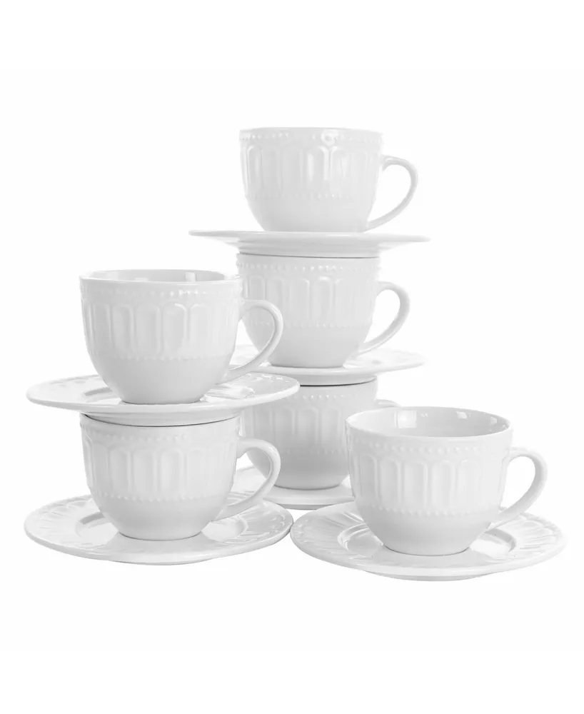 Elama Charlotte Mug Set of 12 Pieces