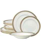 Noritake Brilliance 12 Pc Dinnerware Set, Service for 4