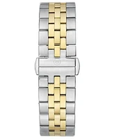 Movado Men's Swiss Museum Classic Diamond-Accent Two-Tone Pvd Stainless Steel Bracelet Watch 40mm