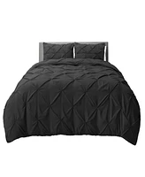 Nestl Pinch Pleat 3-Pc. Duvet Cover Set, California King