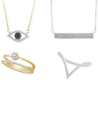 Wrapped Diamond Jewelry Collection