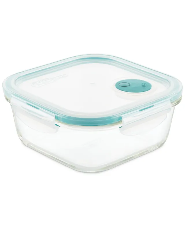 Lock n Lock Purely Better Glass 8-Pc. Rectangular 14-Oz. Food Storage  Containers