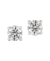 Gia Certified Diamond Stud Earrings (2 ct. t.w.) in 14K White Gold