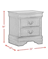 Picket House Furnishings Ellington 2-Drawer Nightstand