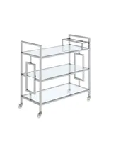 Picket House Furnishings Harper Serving Bar Cart