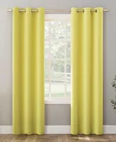 Sun Zero Riley Kids Bedroom Blackout Grommet Curtain Panel