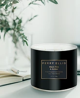 Perry Ellis Black Pine and Amber Candle, 14.5 oz