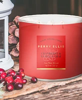 Perry Ellis Cranberry and Vanilla Chai Candle, 14.5 oz