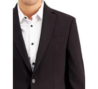 I.n.c. International Concepts Men's Slim-Fit Burgundy Solid Suit Jacket, Created for Macy's
