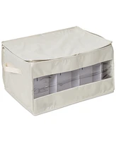 Honey Can Do Stemware Storage Boxes, Set of 2