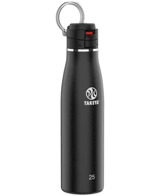 Takeya Traveler Stainless Steel 25-Oz. Insulated Water Bottle with Flip Cap