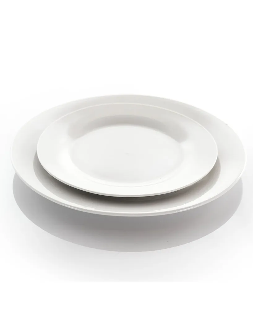 Elama Marshall 16 Pieces Porcelain Dinnerware Set of 16 Pieces