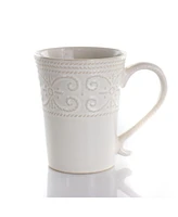 Elama Luna 16 Pc. Dinnerware Set, Service for 4