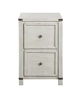 Osp Home Furnishings Baton Rouge 2 Drawer File Cabinet