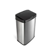 Nine Stars 13.2 Gallon Stainless Steel Sensor Trash Can