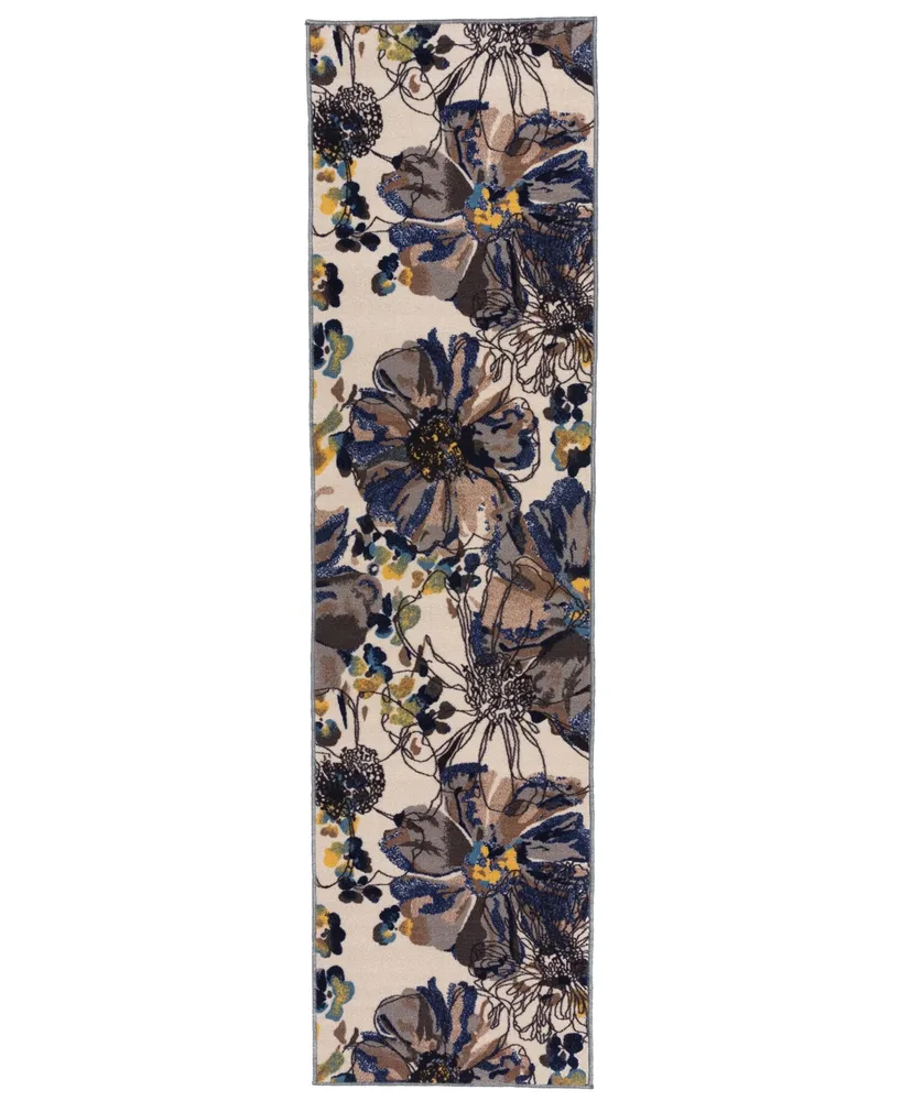 Main Street Rugs Laicos LAI503 2' x 10' Runner Area Rug