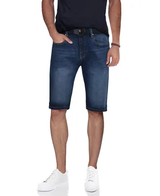 Men's Cultura Belted Denim Shorts