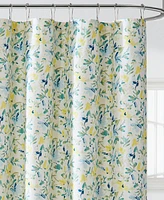 Laura Ashley Nora Cotton Shower Curtain, 72" X 72"