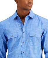 Alfani Men's Regular-Fit Solid Shirt, Created for Macy's